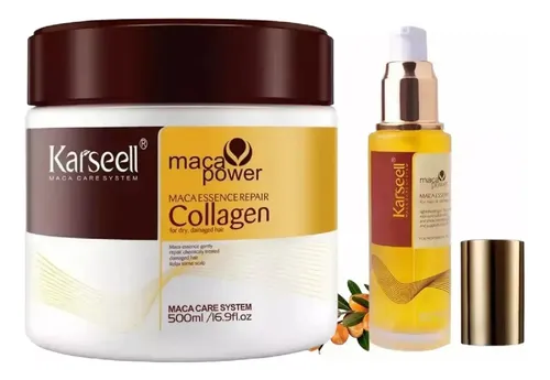 Karseell Original Repair Set Mascarilla Capilar Colageno 500ml + Oleo 50ml Set Pack