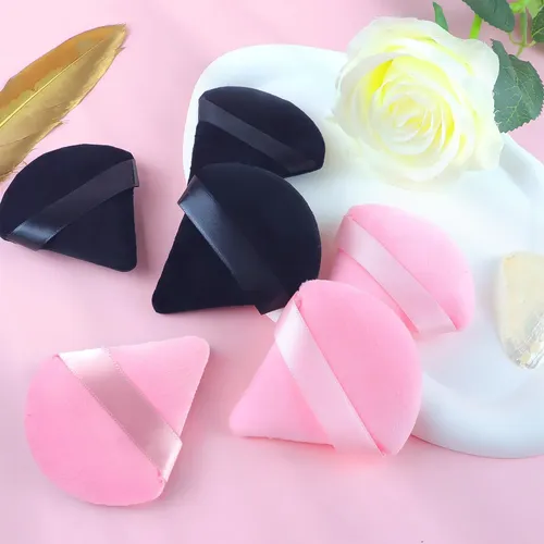 6 Esponjas Triangulares Para Maquillaje Facial