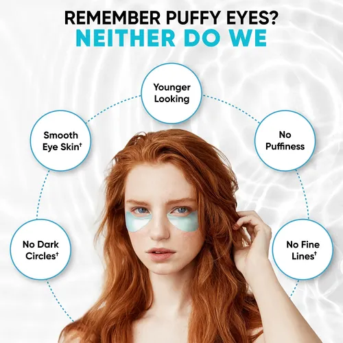 Parches Para Ojos Hinchados Y Ojeras Con Colágeno Y Ácido Hi