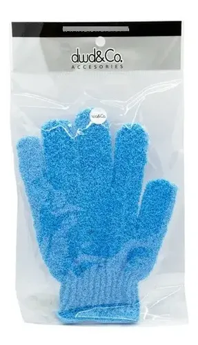 Diswald & Co Guante Exfoliante Corporal Suave Ducha Cod. 863 Color Turquesa