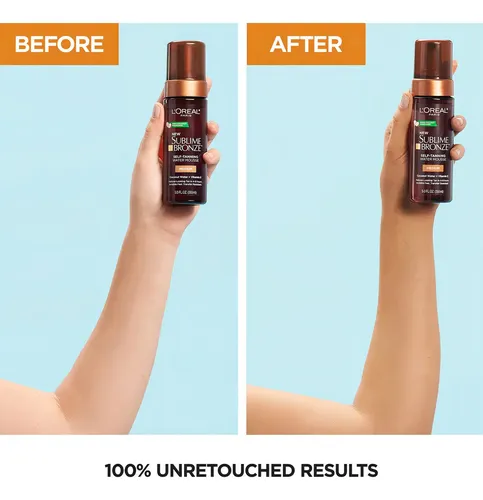 Sublime Bronze Self-tanning Water Mousse 150ml L’oréal Medio