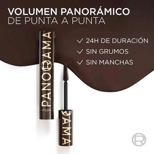 Mascara De Pestañas L’oréal París Panorama Chromatic Marrón