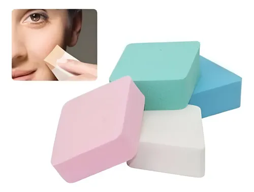 Set De 4 Esponjas Latex Maquillaje