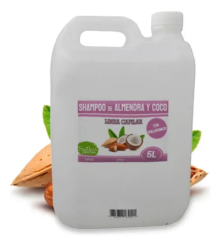 Shampoo Almedras Coco Y Acido Hialuronico 5lts Caba Belgrano