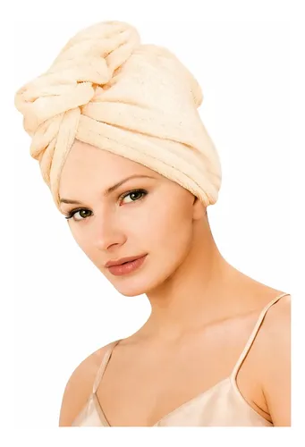 Gorro Cofia Toalla Magica Turbante Secador Pelo Rapido Baño