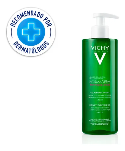 Gel De Limpieza Vichy Normaderm de 400 mL Vichy día/noche para piel grasa de 400g 18+ años