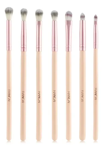 Rancai Set De 7 Brochas Para Ojos Para Difuminar Detalles Ro