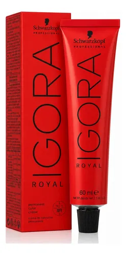Tintura Permanente Igora Royal Schwarzkopf 60gr Profesional