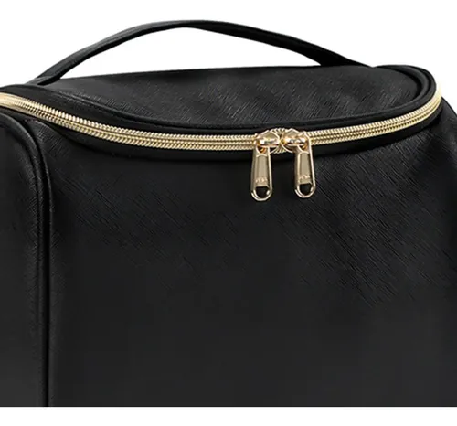 Bolsa De Maquillaje Negra Bolsas De Cosméticos -jxs1