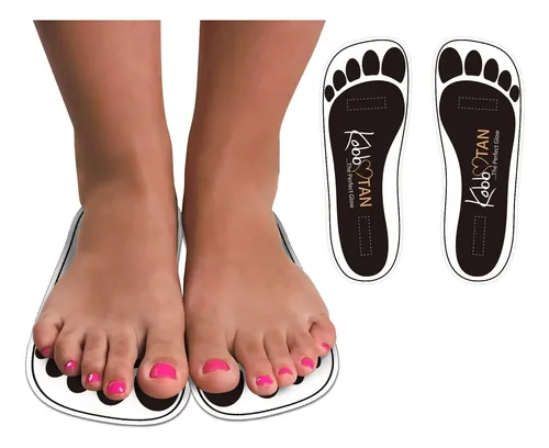 Pads Desechables Para Pies De Bronceado En Spray Kobbtan Neg