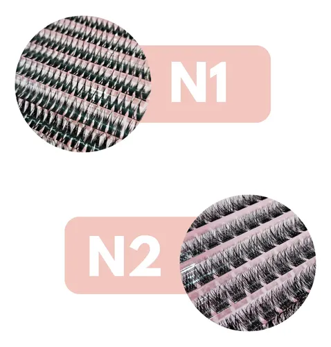 Kit De Extensiones De Pestañas Postizas Mix Diy Lash 8d