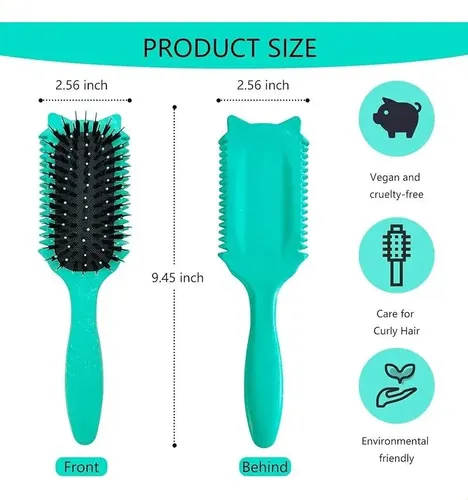 Cepillo Para Definir Rizos Cabello Rizado Natural