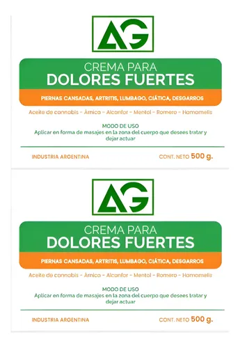 Crema Para Dolores Fuertes Alidol