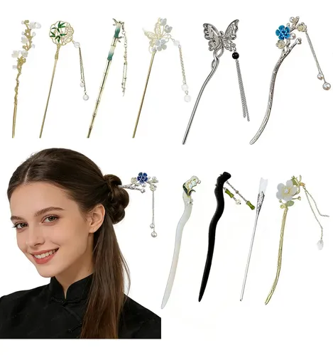 10 Pinzas De Cabello Vintage Para Niña, Accesorios Y Tocados