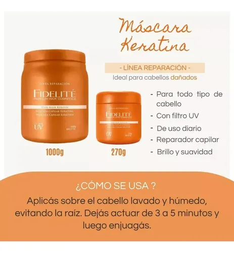 Kit Keratina Complex Mascara 1kg + 12 Ampolla Repara Y Nutre