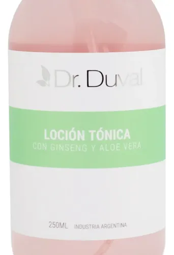 Dr. Duval Loción Tónica Facial Con Ginseng Y Aloe Vera 250ml
