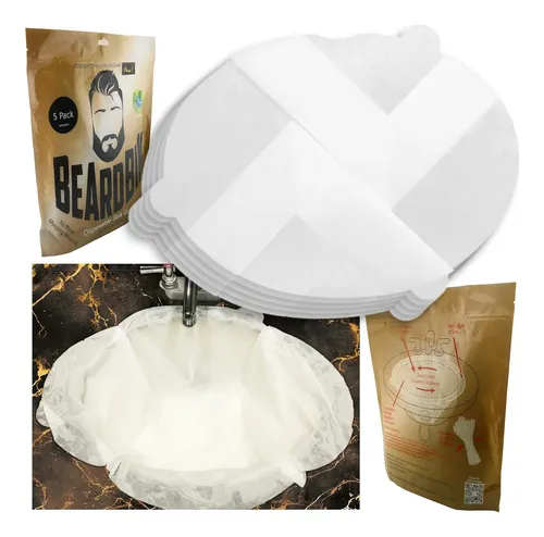 Protector Para Pelo De Barba En Bacha Baño Fácil Limpieza
