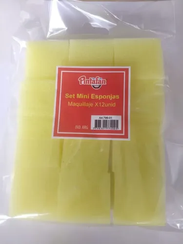 Set Mini Esponjas Pintar Maquillaje X 60 Unidades