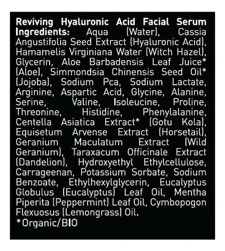 Sérum Facial Antienvejecimiento Brickell para Hombre con Ácido Hialurónico y Vitamina C