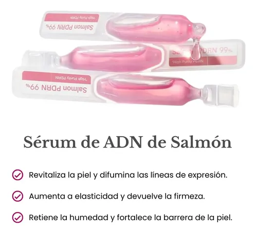 Pdrn Pink One Day Serum Adn De Salmón Puro Al 99 %