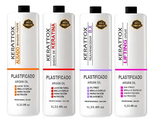 Keratina + Alisado + Rejuv + Lifting  Envio Al Pais 4 Litros