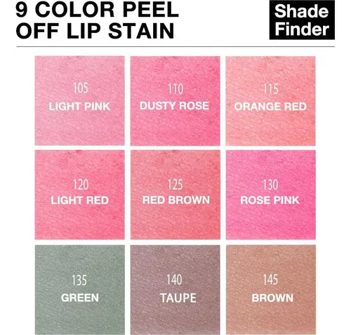 Tinta De Labios Peel Off Evpct 120 Rojo Claro Larga