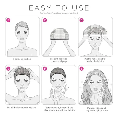 Wig Cap Gorrito Para Pelucas Pack X2 Importados Universal
