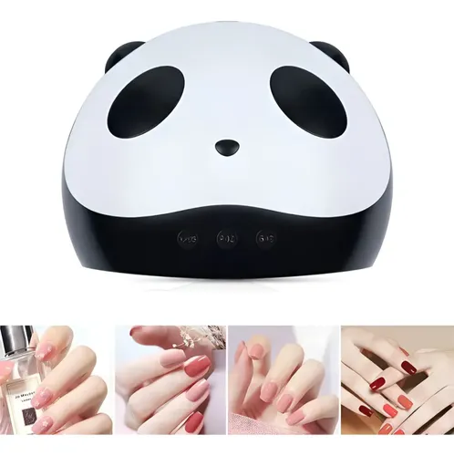 Cabina Led Panda Uv Profesional 36w Uñas Esculpidas 3 En 1