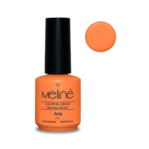 Esmalte Meline Nuevos Colores Gel Uv/led Semip. X 15 Ml Color 127 Aria