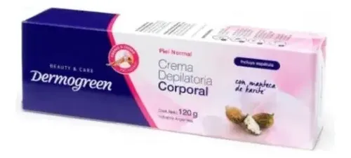 Crema Depilatoria Corporal Dermogreen Con Karite Y Espátula