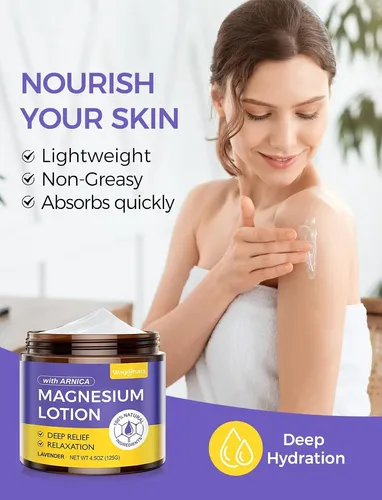 Loción Natural De Magnesio Para Dormir Y Aliviar El Dolor –