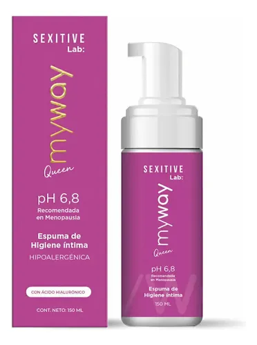 Espuma Intima Mujer Myway Sexitive Menopausia 150ml Ph 6,8