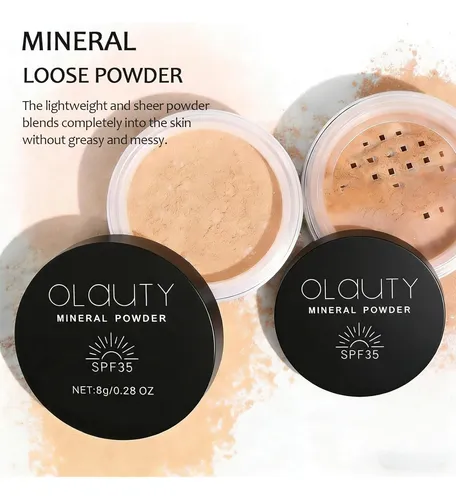 Polvo Mineral Spf 35 Lingyun #2 Medium Beige