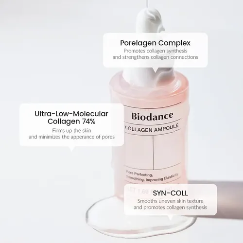 Serum Ampolla Facial Coreana Colageno Reduce Poro Biodance