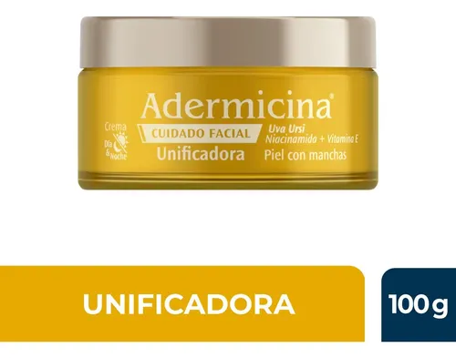 Adermicina Cuidado Facial Unificadora Crema x 100g