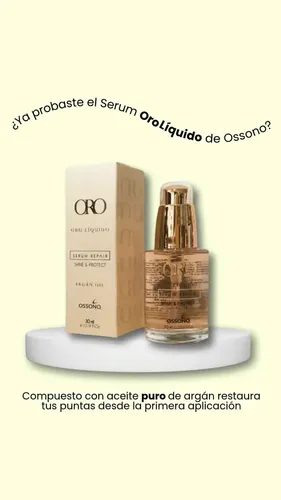 Oro Liquido Ossono Serum Argan X 30 Ml Envios A Todo El Pais