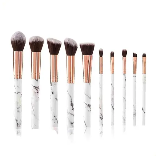 Set 24 Brochas De Maquillaje Para Rostro Y Ojos