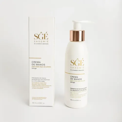 Crema De Manos Hidratante Shagmie Anti Age Vitamina 130ml