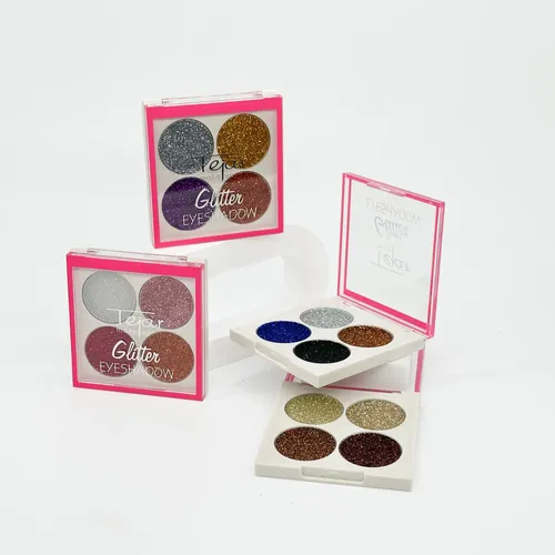 Paleta Sombras Ojos Rostro Glitter Gel Purpurina (pack X 3)