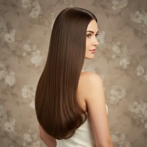 Cortinas Cabello Organico Set De 6 Piezas