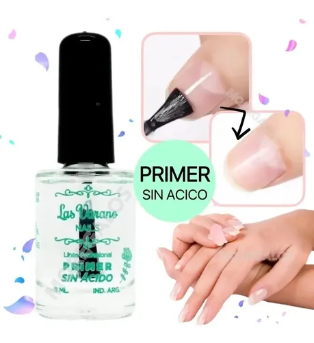 Esmalte Primer Sin Acido Las Varanos P Semipermanentes Uv