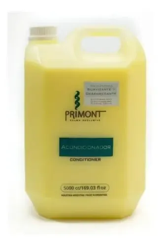 Acondicionador suavizante y desenredante Primont 5000mL