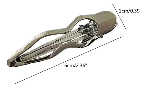(t2) Horquilla Para El Pelo Con Forma De Línea Metálica Eleg