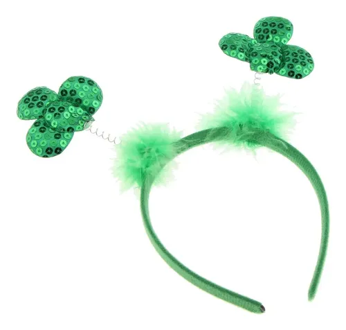 Diadema De Color Para Día De San Patricio Hoja De Oca