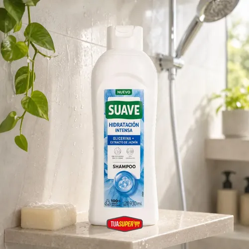 Shampoo Suave Glicerina Hidratación Intensa 930ml