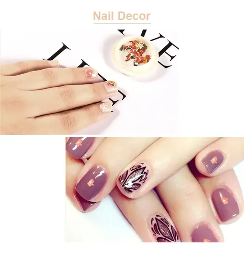 Pegatinas De Uñas Coloridas Y De Halloween, Arte De Bricolaj