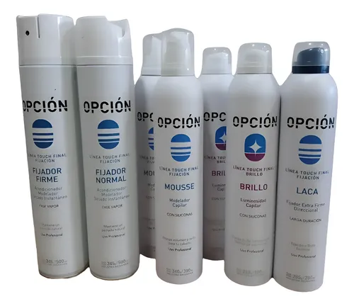 Opcion 2 Spray F/n 2 Mousse 2 Brillos 1 Laca