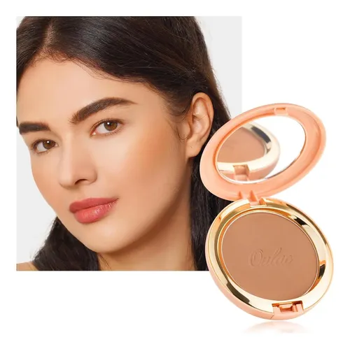 Polvo Bronceador Mate Oulac Con Espejo 0.3oz Bs01