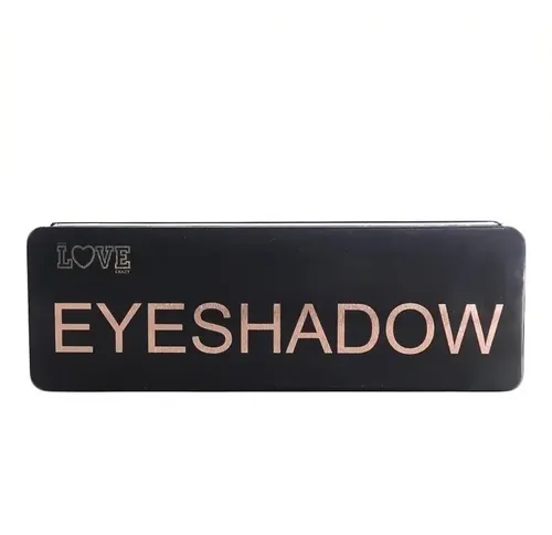 Paleta Metalica De Sombras Love Crazy Set De 9 Colores