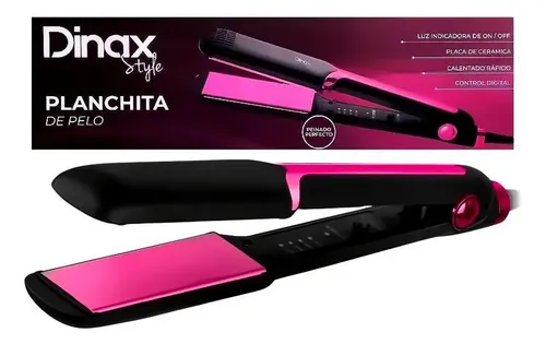 Planchita De Pelo Cabello Pantalla Digital Temp Ajusta